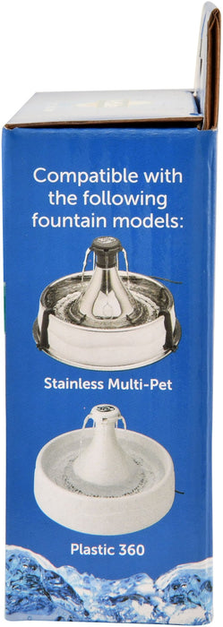 Drinkwell 360 Stainless Pet Fountain (& Replacement Filters) - Jeffers - Animal & Pet Supplies > Pet Bowls, Feeders & Waterers