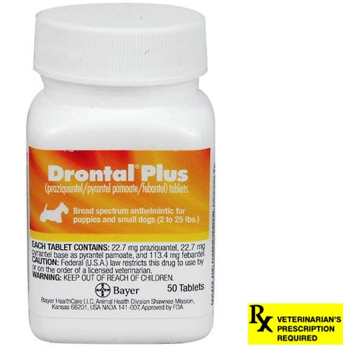 Drontal Plus for Dogs - Jeffers - Animal Health & Wellness > Medicine