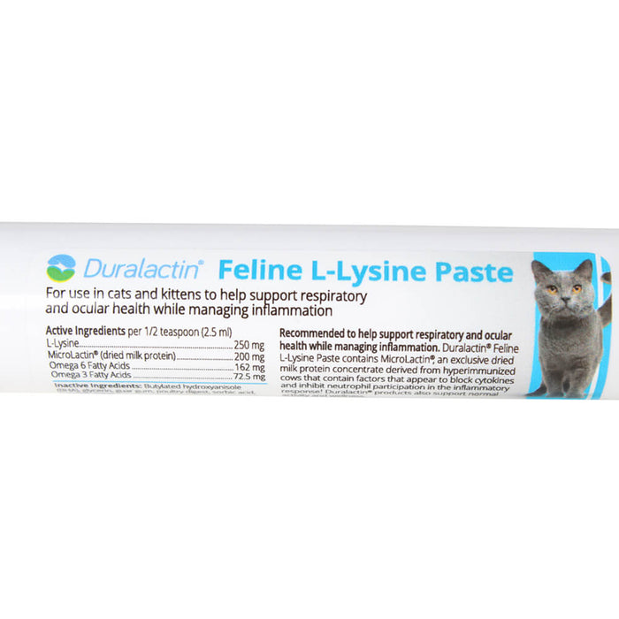 Duralactin Feline L - lysine 32.5 ml Syringe - Jeffers - 