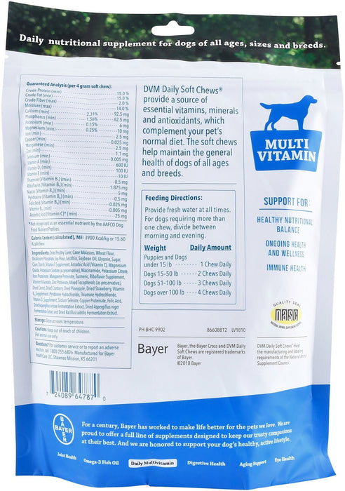 DVM Daily Soft Chews - Jeffers - Animal Health & Wellness > Vitamins & Supplements