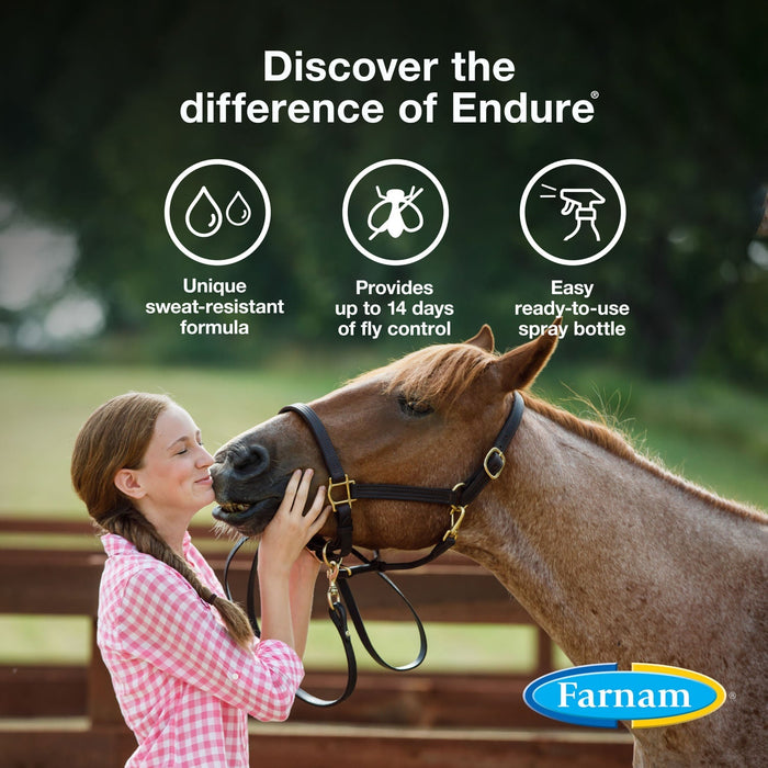 Endure Sweat - Resistant Fly Control - Jeffers - Animal Health & Wellness > Fly & Insect Control