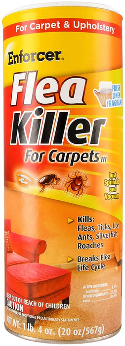 Enforcer Flea Killer for Carpets, 20 oz - Jeffers - Animal Health & Wellness > Flea & Tick Control