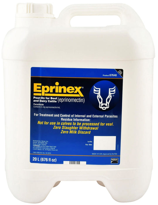 Eprinex Pour - On Cattle Wormer - Jeffers - Animal Health & Wellness > Medicine