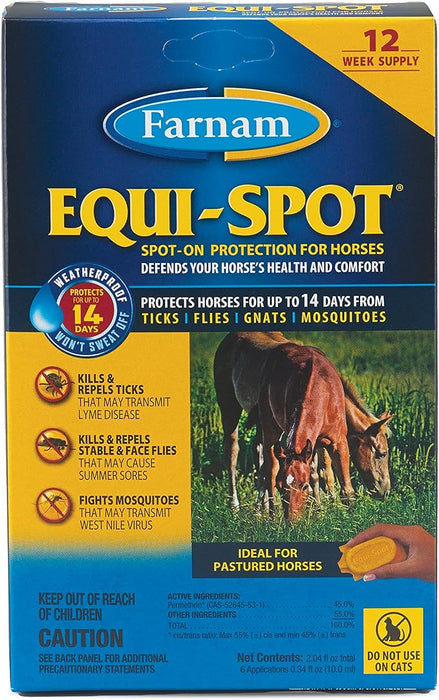 Equi - Spot, 12 week supply - Jeffers - Animal Health & Wellness > Fly & Insect Control