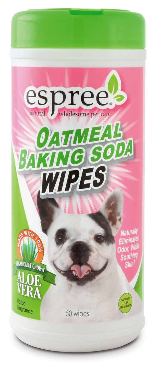 Espree Oatmeal Baking Soda Wipes - Jeffers - Animal & Pet Supplies > Pet Grooming