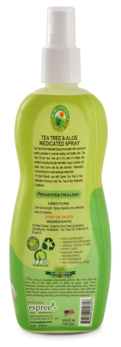 Espree Tea Tree & Aloe Medicated Spray - Jeffers - Animal & Pet Supplies > Pet Grooming