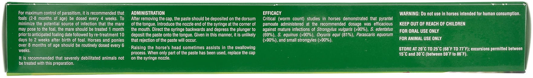 Exodus Horse Dewormer Paste - Jeffers - Horse Supplies > Horse Supplies