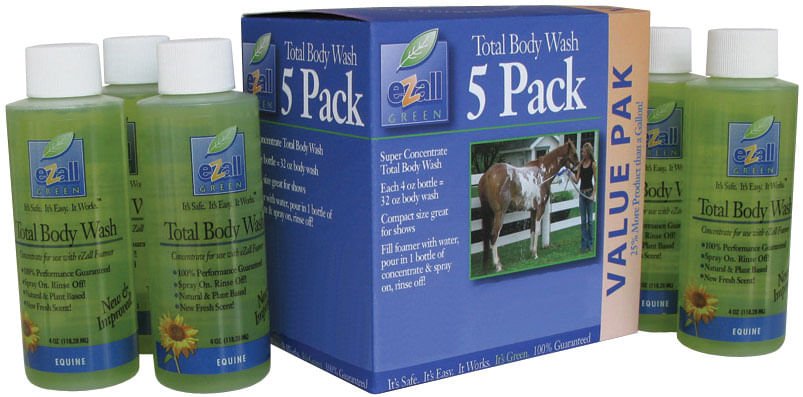 eZall Super Concentrate Total Body Wash - Jeffers - Horse Supplies > Horse Grooming