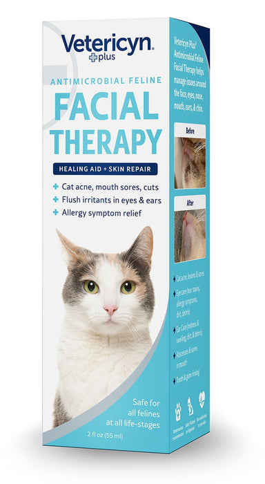 Feline Antimicrobial Facial Therapy - Jeffers - Animal Health & Wellness > Oral Care