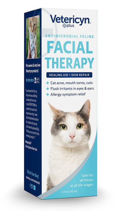 Feline Antimicrobial Facial Therapy - Jeffers - Animal Health & Wellness > Oral Care