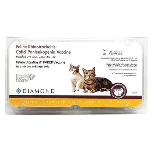 Feline UltraNasal FVRCP Vaccine, 20 x 1 dose - Jeffers - Animal Health & Wellness > Vaccines