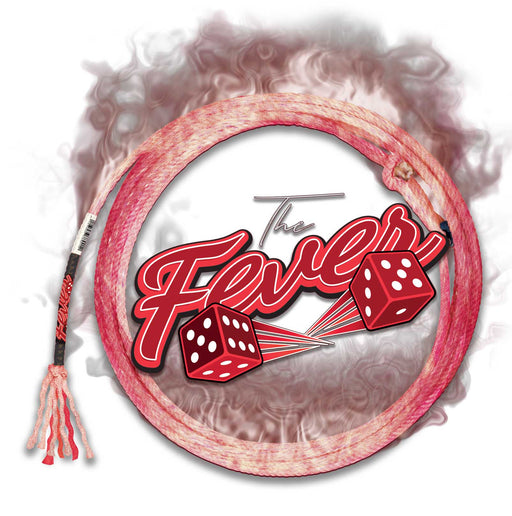 Fever Head Rope, Red, 32' - Jeffers - Horse Supplies > Riding Apparel & Accessories > Ropes & Roping Equipment