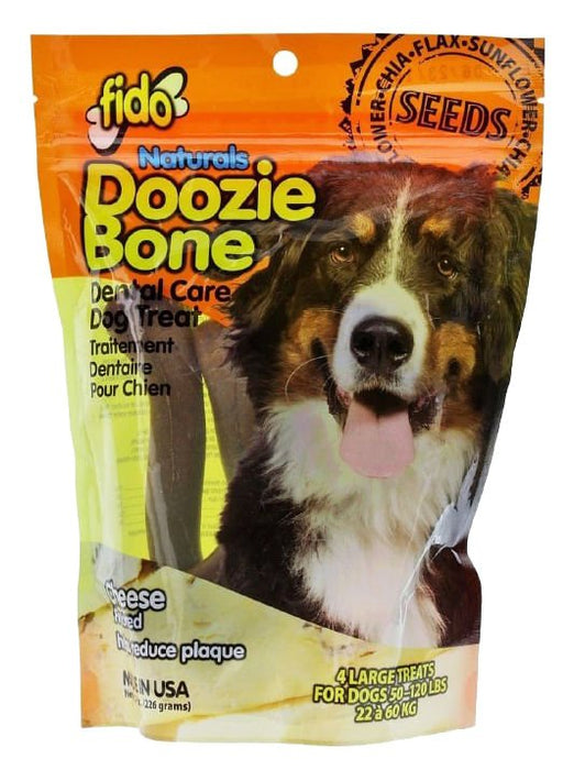 Fido Naturals Doozie Bone, Cheese - Jeffers - Dog Supplies > Dog Treats > Bones