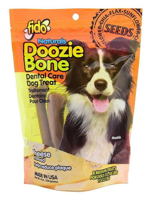 Fido Naturals Doozie Bone, Cheese - Jeffers - Dog Supplies > Dog Treats > Bones