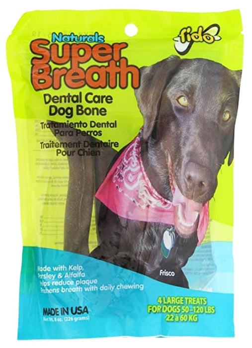 Fido Superbreath Naturals Dental Care Treats - Jeffers - Animal Health & Wellness > Oral Care