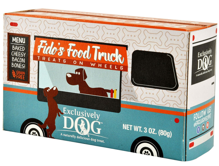 Fido's Food Truck (Grain - Free Treats), 3 oz - Jeffers - Dog Supplies > Dog Treats > Bones