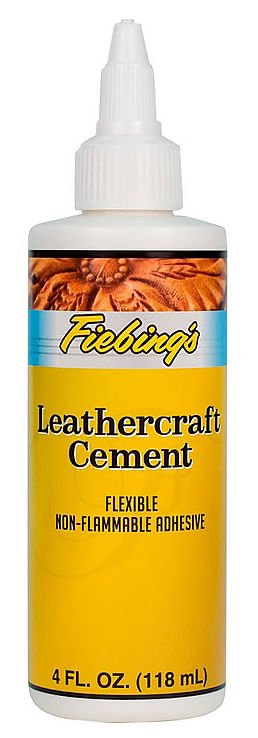 Fiebing's Leather Craft Cement, 4 oz - Jeffers - Horse Supplies > Riding Apparel & Accessories > Leather Care