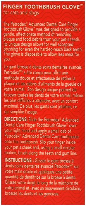 Finger Toothbrush Gloves, 5 pk - Jeffers - Animal Health & Wellness > Oral Care