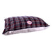 Flannel Sherpa Bed, Burgundy - Jeffers - Dog Supplies > Dog Beds