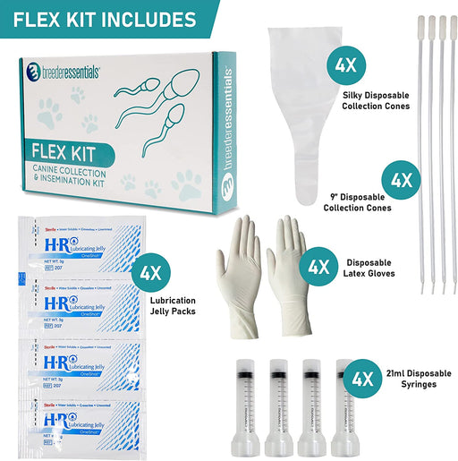 Flex AI Kit, Canine Collection & Insemination - Jeffers - Animal Health & Wellness > Breeding Supplies