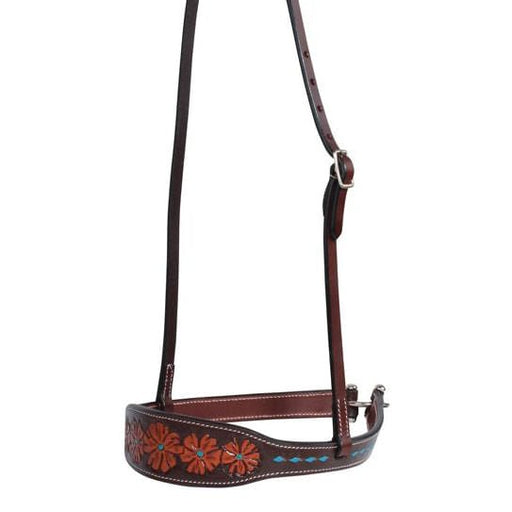 Floral Tiedown Noseband, Full - Jeffers - Horse Supplies > Horse Tack > Bridles & Headstalls