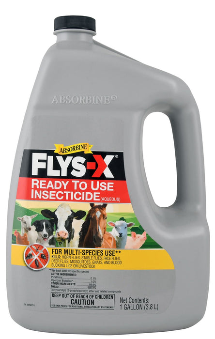 Flys - X RTU Insecticide for Livestock - Jeffers - Animal Health & Wellness > Flea & Tick Control