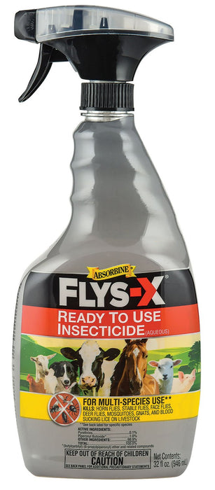 Flys - X RTU Insecticide for Livestock - Jeffers - Animal Health & Wellness > Flea & Tick Control