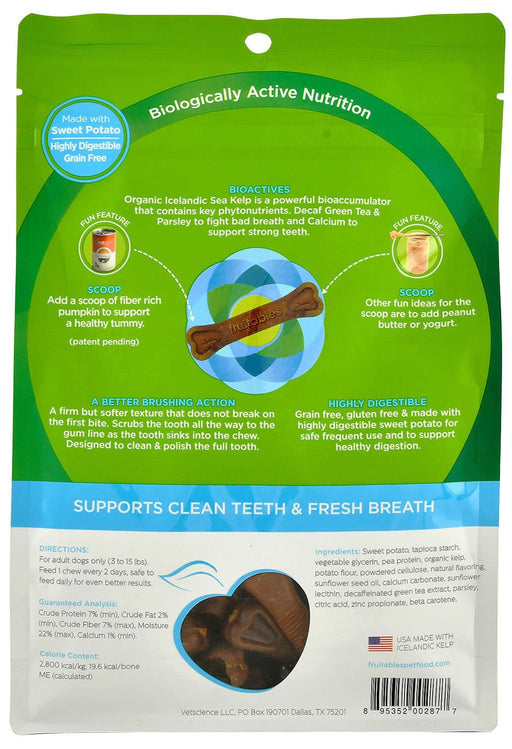 Fruitables BioActive Fresh Mouth Dental Chews - Jeffers - Dog Supplies > Dog Treats > Chews