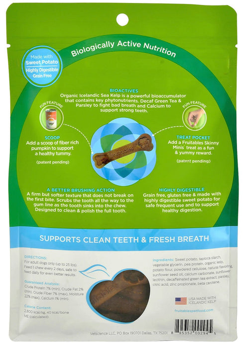 Fruitables BioActive Fresh Mouth Dental Chews - Jeffers - Dog Supplies > Dog Treats > Chews