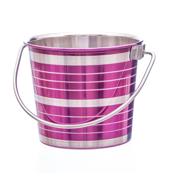 Fruity Stripe Pail, 2 quart - Jeffers - Cattle Supplies > Cattle Supplies