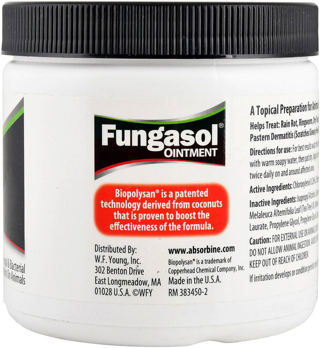 Fungasol Ointment, 13 oz - Jeffers - Animal Health & Wellness > Skin & Coat Care