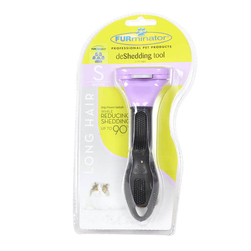 FURminator deShedding Tool for Small Cats, Long Hair - Jeffers - Animal & Pet Supplies > Pet Grooming