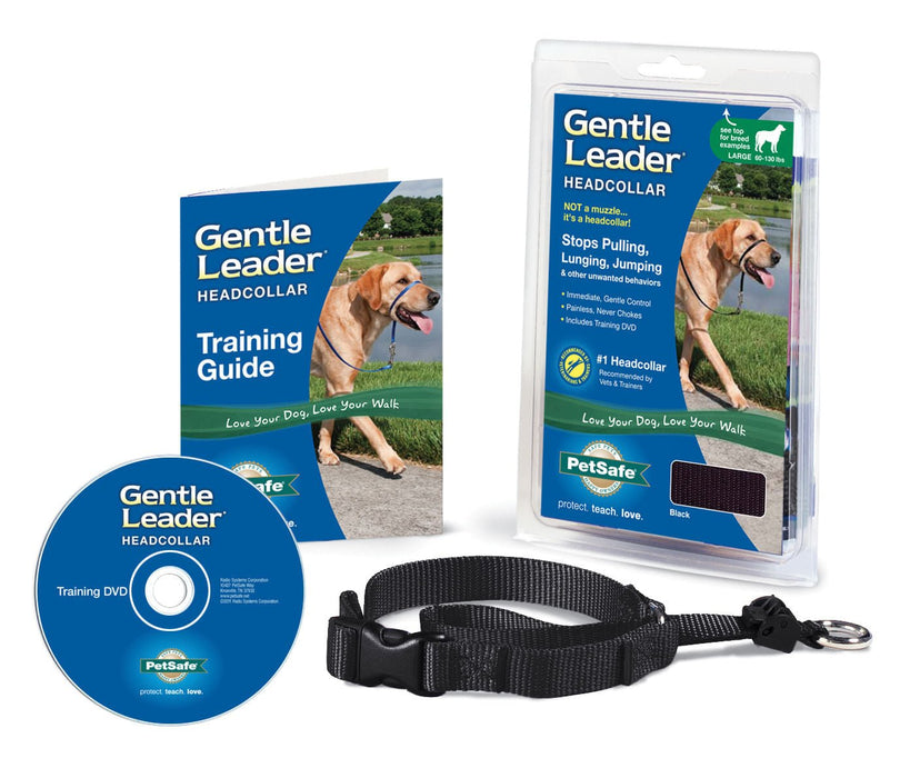 Gentle Leader Headcollar, large (over 60 lb) - Jeffers - Dog Supplies > Dog Apparel > Dog Collars, Harnesses, & Leashes