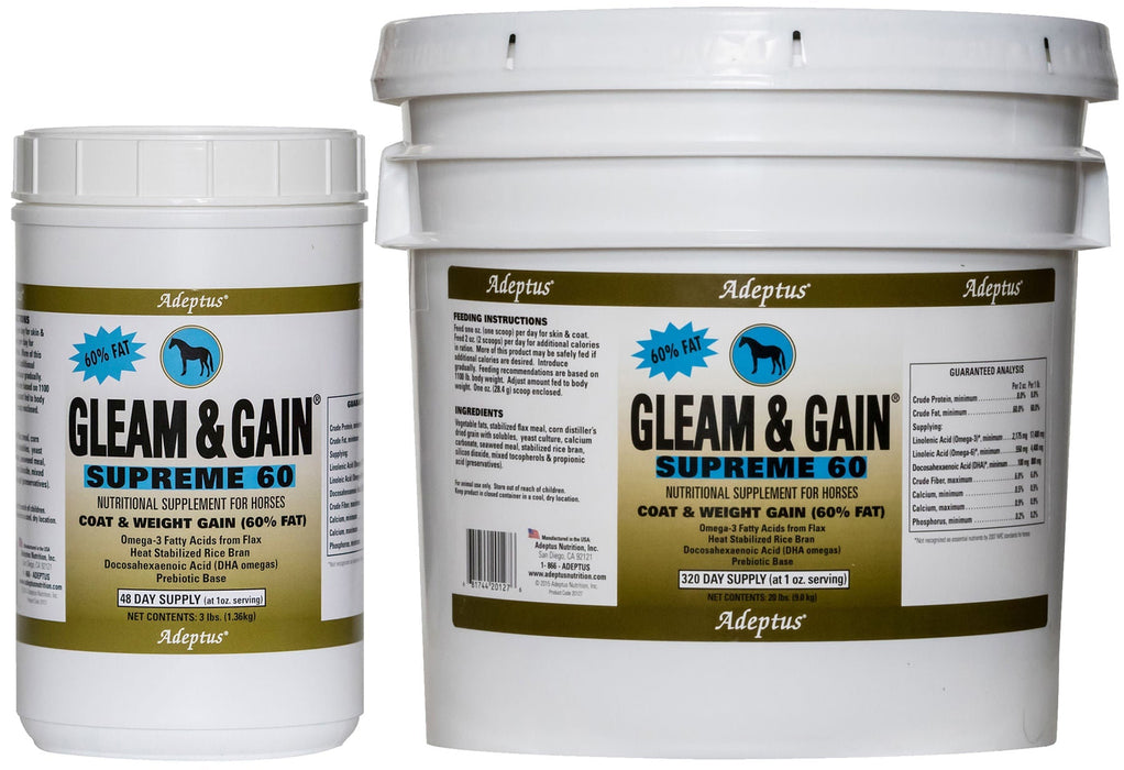 Gleam & Gain Supreme 60 - Jeffers - Animal Health & Wellness > Vitamins & Supplements