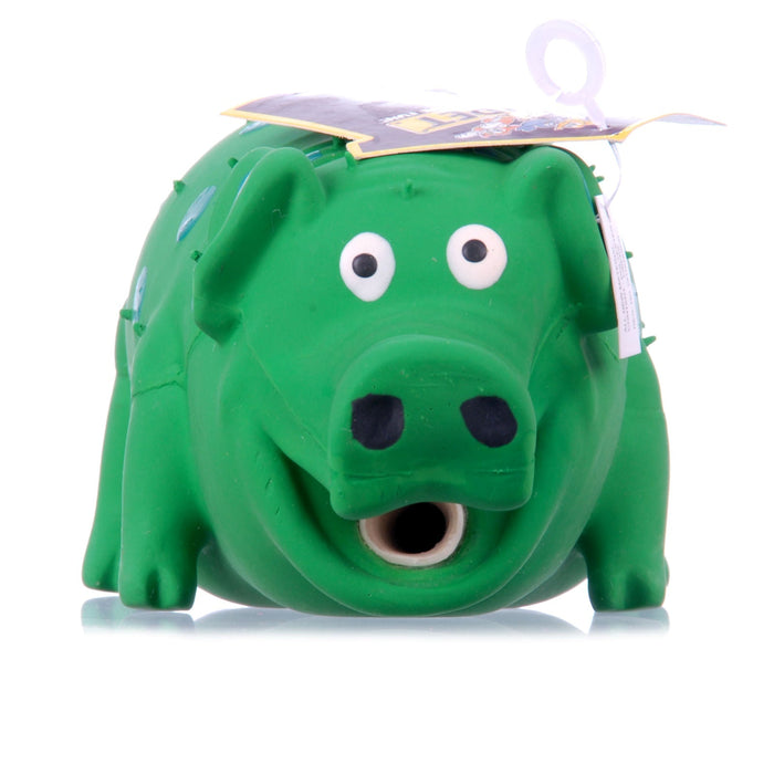 Globlets Stuffed Latex Pig Dog Toy - Jeffers - Dog Supplies > Dog Toys