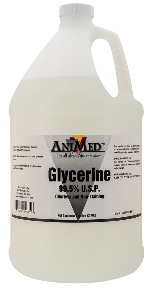 Glycerine 99.5%, gallon - Jeffers - Horse Supplies > Horse Supplies