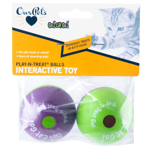 Go! Cat Go! Play - N - Treat Twin Pack - Jeffers - Cat Supplies > Cat Toys