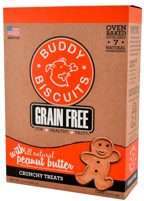 Grain - Free, Oven - Baked Buddy Biscuits, 14 oz - Jeffers - Dog Supplies > Dog Treats > Biscuits & Baked Treats