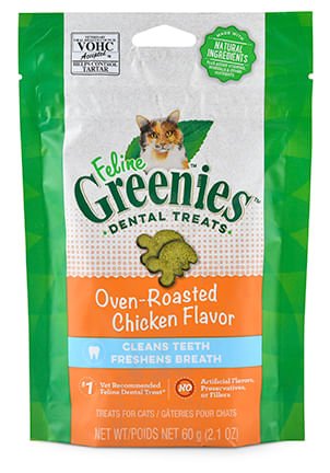 Greenies Feline Dental Treats, 2.1 oz - Jeffers - Cat Supplies > Cat Treats