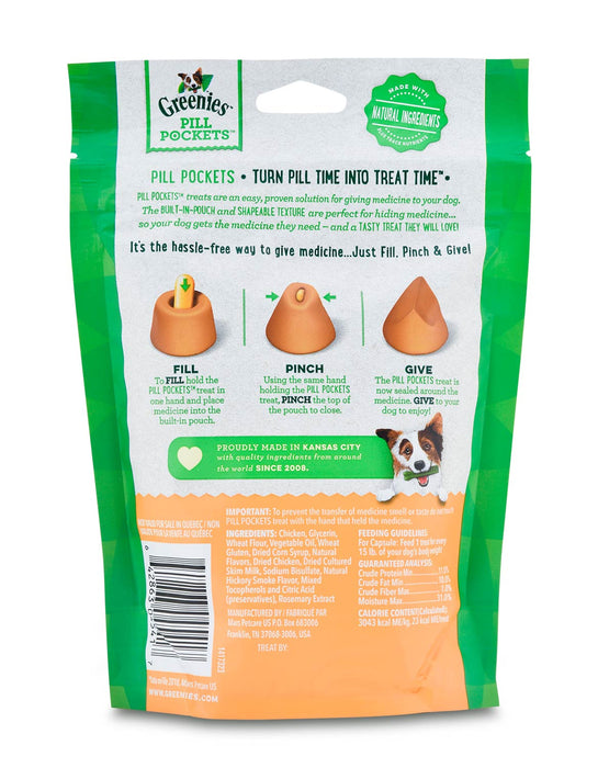 Greenies Pill Pockets for Capsules, 30 Count - Jeffers - Animal Health & Wellness > Medical Supplies