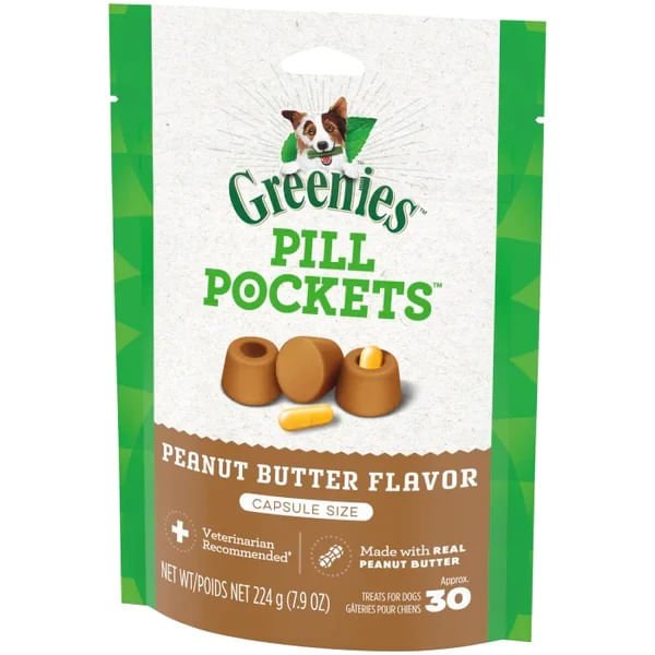 Greenies Pill Pockets for Capsules, 30 Count - Jeffers - Animal Health & Wellness > Medical Supplies