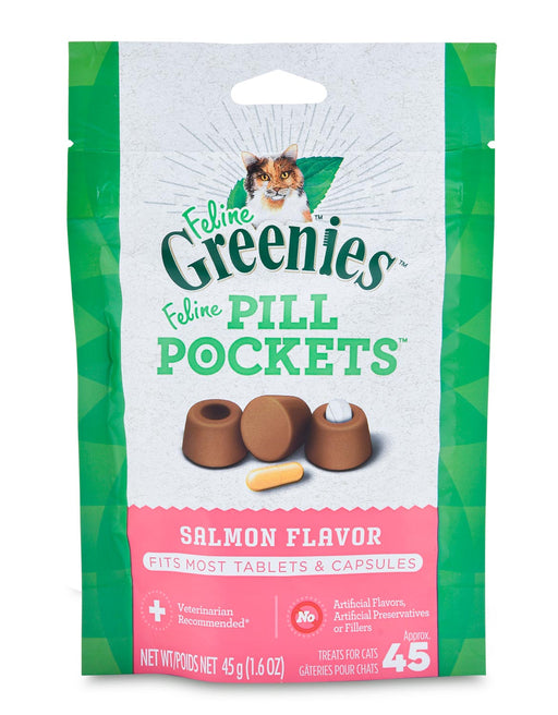 Greenies Pill Pockets for Cats, 45 Count - Jeffers - Cat Supplies > Cat Treats