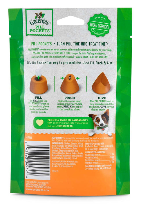 Greenies Pill Pockets for Tablets, 30 Count - Jeffers - Animal Health & Wellness > Medical Supplies