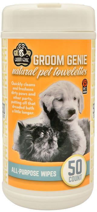 Groom Genie Everyday Clean Pet Wipes - Jeffers - Animal & Pet Supplies > Pet Grooming