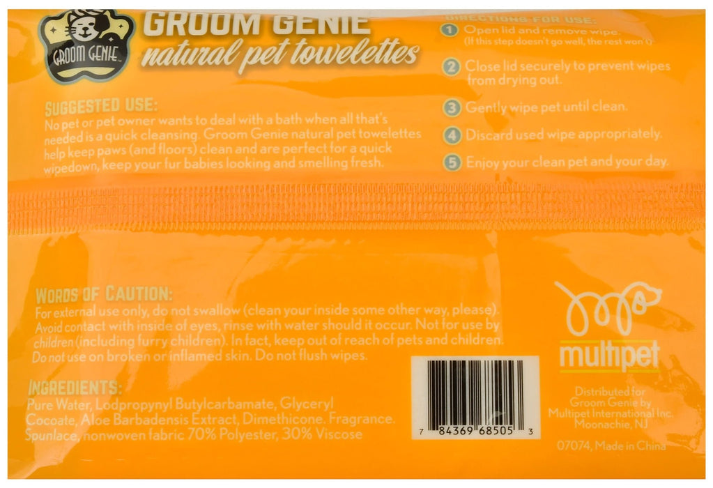 Groom Genie Everyday Clean Pet Wipes - Jeffers - Animal & Pet Supplies > Pet Grooming