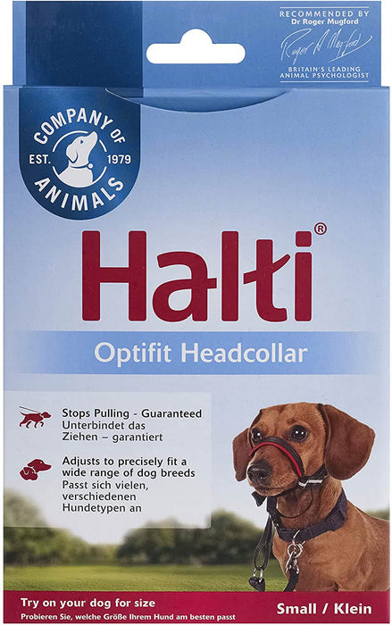 Halti OptiFit Headcollar - Jeffers - Dog Supplies > Dog Apparel > Dog Collars, Harnesses, & Leashes