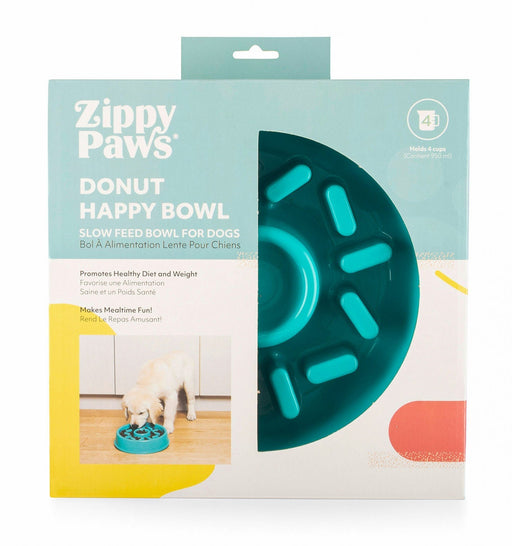 Happy Bowl, Donuts - Jeffers - Animal & Pet Supplies > Pet Bowls, Feeders & Waterers