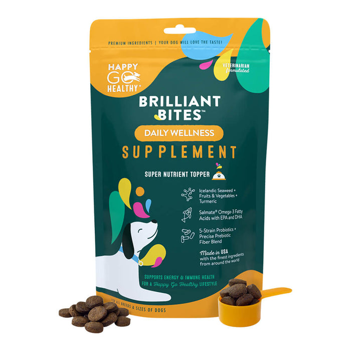 Happy Go Healthy Daily Wellness Supplement for Dogs - Jeffers - Animal Health & Wellness > Vitamins & Supplements