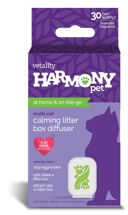 Harmony Pet Calming Litter Box Diffuser - Jeffers - Animal & Pet Supplies > Pet Training Aids