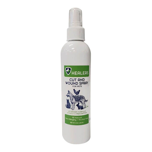 Healers Petcare Cut and Wound Spray, 8 oz - Jeffers - Animal Health & Wellness > Animal Health & Wellness